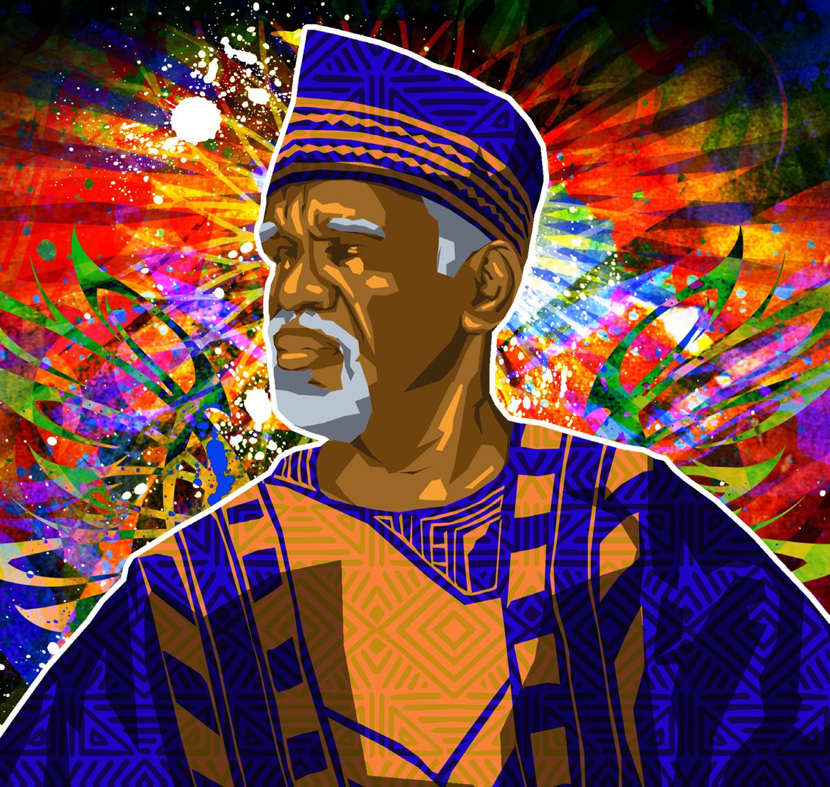 Artwork portrait of James Morris